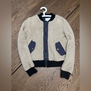 MARRAKECHE SHERPA BOMBER JACKET (ANTHROPOLOGIE)